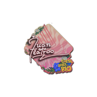 Sticker | juanflatroo | Rio 2022 CS2 skin