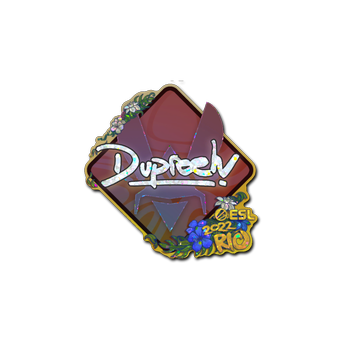 Sticker | dupreeh (Glitter) | Rio 2022 CS2 skin