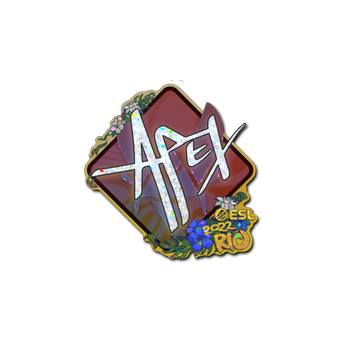 Sticker | apEX (Glitter) | Rio 2022 CS2 skin