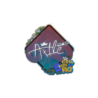 Sticker | Ax1Le (Glitter) | Rio 2022 CS2 skin