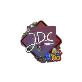 Sticker | JDC (Glitter) | Rio 2022 CS2 skin
