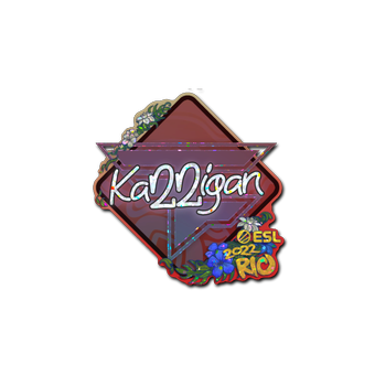 Sticker | karrigan (Glitter) | Rio 2022 CS2 skin