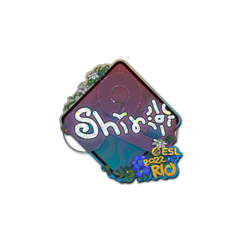 Sticker | sh1ro (Glitter) | Rio 2022 CS2 skin