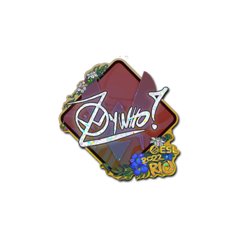 Sticker | ZywOo (Glitter) | Rio 2022 CS2 skin
