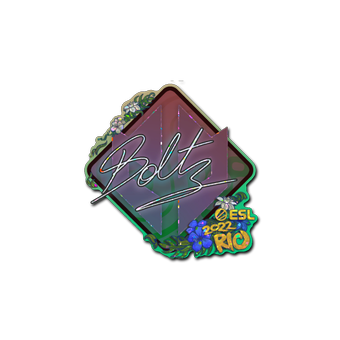 Sticker | boltz (Glitter) | Rio 2022 CS2 skin