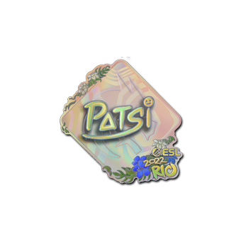 Sticker | Patsi (Holo) | Rio 2022 CS2 skin