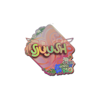 Sticker | sjuush (Holo) | Rio 2022 CS2 skin