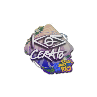 Sticker | KSCERATO | Rio 2022 CS2 skin