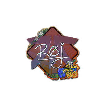 Sticker | roeJ (Glitter) | Rio 2022 CS2 skin