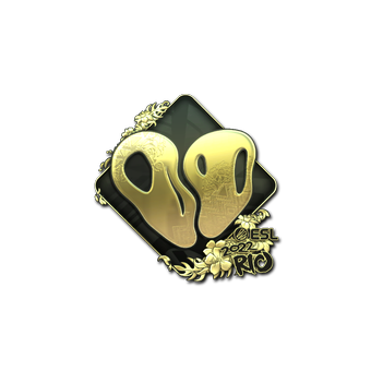 Sticker | 00 Nation (Gold) | Rio 2022 CS2 skin