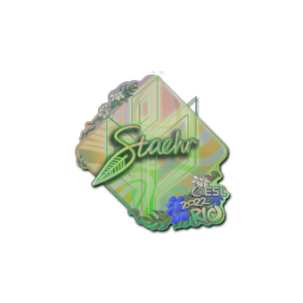 Sticker | Staehr (Holo) | Rio 2022 CS2 skin