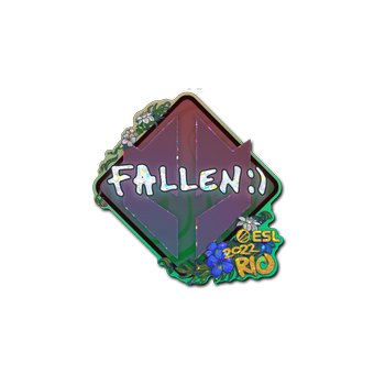 Sticker | FalleN (Glitter) | Rio 2022 CS2 skin