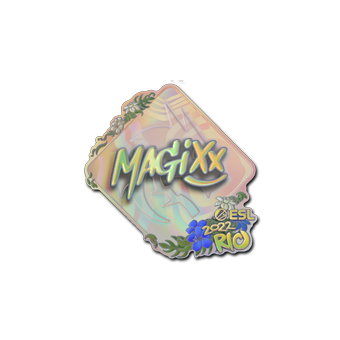 Sticker | magixx (Holo) | Rio 2022 CS2 skin