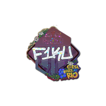 Sticker | F1KU (Glitter) | Rio 2022 CS2 skin