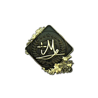 Sticker | iM (Gold) | Rio 2022 CS2 skin