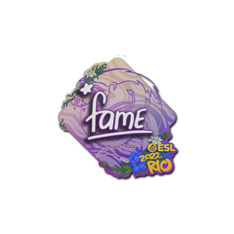 Sticker | fame | Rio 2022 CS2 skin