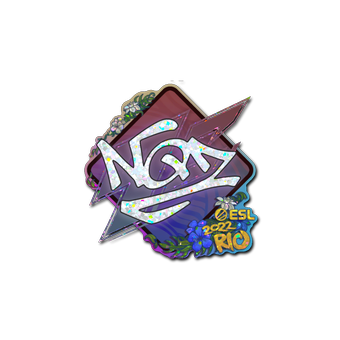Sticker | NQZ (Glitter) | Rio 2022 CS2 skin