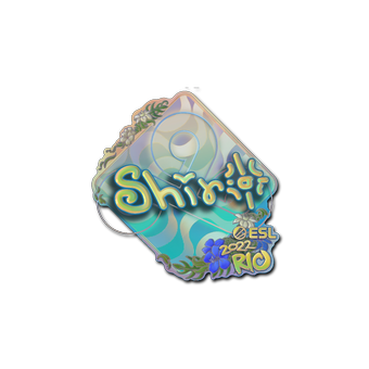 Sticker | sh1ro (Holo) | Rio 2022 CS2 skin