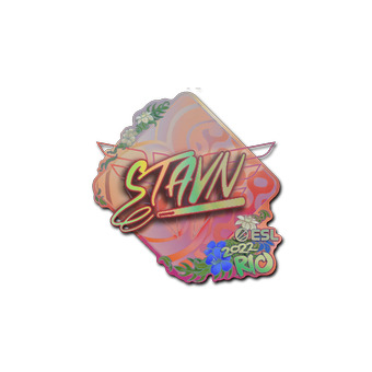 Sticker | stavn (Holo) | Rio 2022 CS2 skin