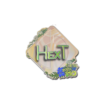 Sticker | HexT (Holo) | Rio 2022 CS2 skin