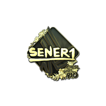 Sticker | SENER1 (Gold) | Rio 2022 CS2 skin