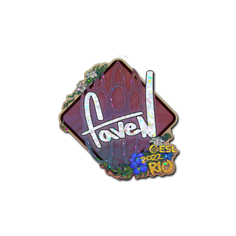Sticker | faveN (Glitter) | Rio 2022 CS2 skin