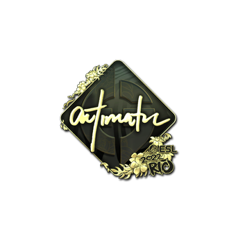 Sticker | autimatic (Gold) | Rio 2022 CS2 skin