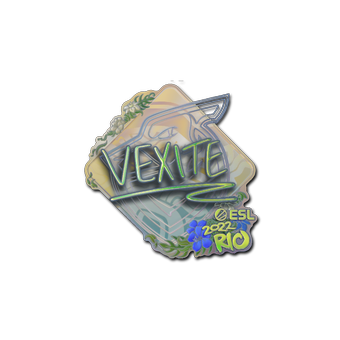 Sticker | vexite (Holo) | Rio 2022 CS2 skin