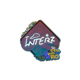 Sticker | interz (Glitter) | Rio 2022 CS2 skin