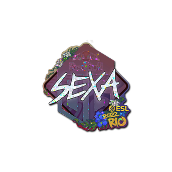 Sticker | nexa (Glitter) | Rio 2022 CS2 skin