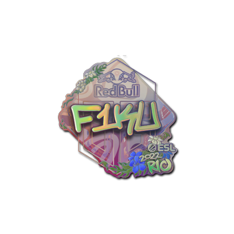 Sticker | F1KU (Holo) | Rio 2022 CS2 skin