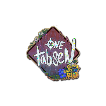Sticker | tabseN (Glitter) | Rio 2022 CS2 skin