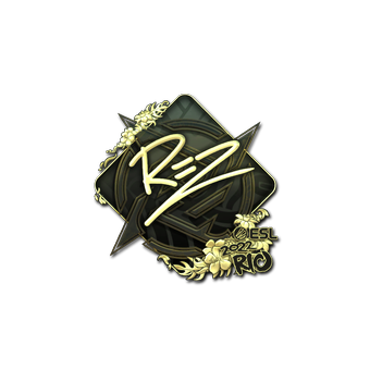 Sticker | REZ (Gold) | Rio 2022 CS2 skin
