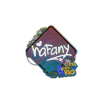 Sticker | nafany (Glitter) | Rio 2022 CS2 skin