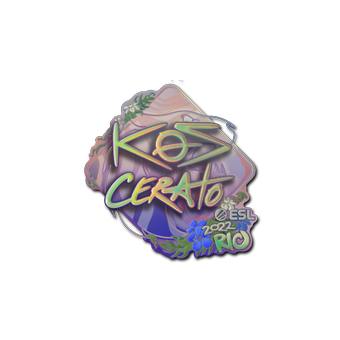 Sticker | KSCERATO (Holo) | Rio 2022 CS2 skin