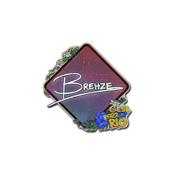 Sticker | Brehze (Glitter) | Rio 2022 CS2 skin