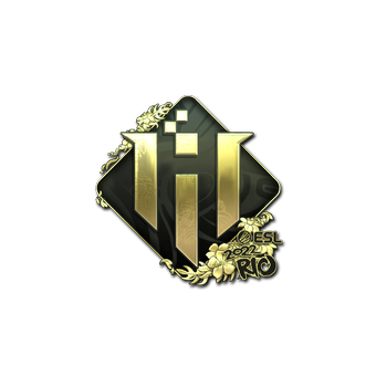Sticker | IHC Esports (Gold) | Rio 2022 CS2 skin