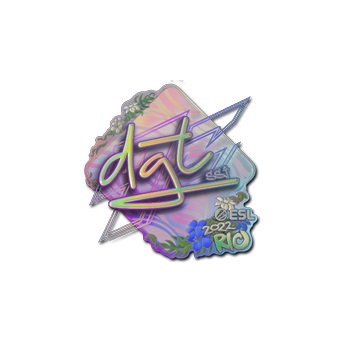 Sticker | dgt (Holo) | Rio 2022 CS2 skin