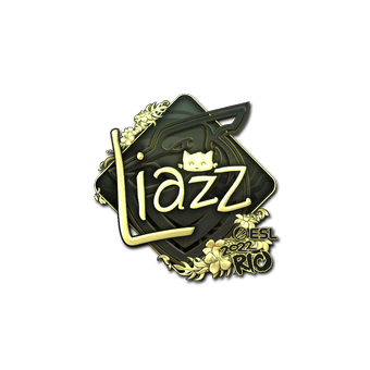 Sticker | Liazz (Gold) | Rio 2022 CS2 skin