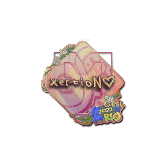 Sticker | xertioN (Holo) | Rio 2022 CS2 skin