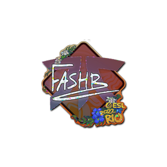 Sticker | FASHR (Glitter) | Rio 2022 CS2 skin