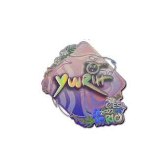 Sticker | yuurih (Holo) | Rio 2022 CS2 skin