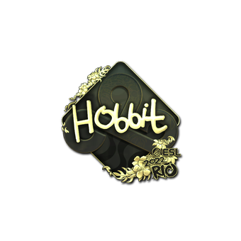 Sticker | Hobbit (Gold) | Rio 2022 CS2 skin