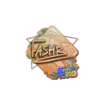Sticker | FASHR (Holo) | Rio 2022 CS2 skin