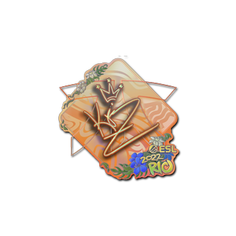 Sticker | KRIMZ (Holo) | Rio 2022 CS2 skin