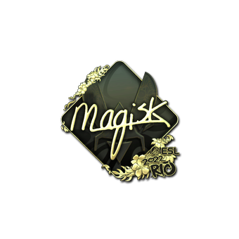 Sticker | Magisk (Gold) | Rio 2022 CS2 skin