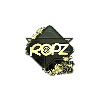 Sticker | ropz (Gold) | Rio 2022 CS2 skin