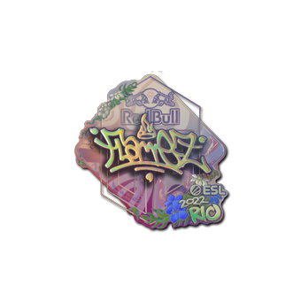 Sticker | FlameZ (Holo) | Rio 2022 CS2 skin