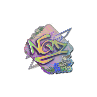 Sticker | NQZ (Holo) | Rio 2022 CS2 skin
