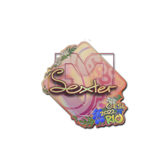 Sticker | dexter (Holo) | Rio 2022 CS2 skin